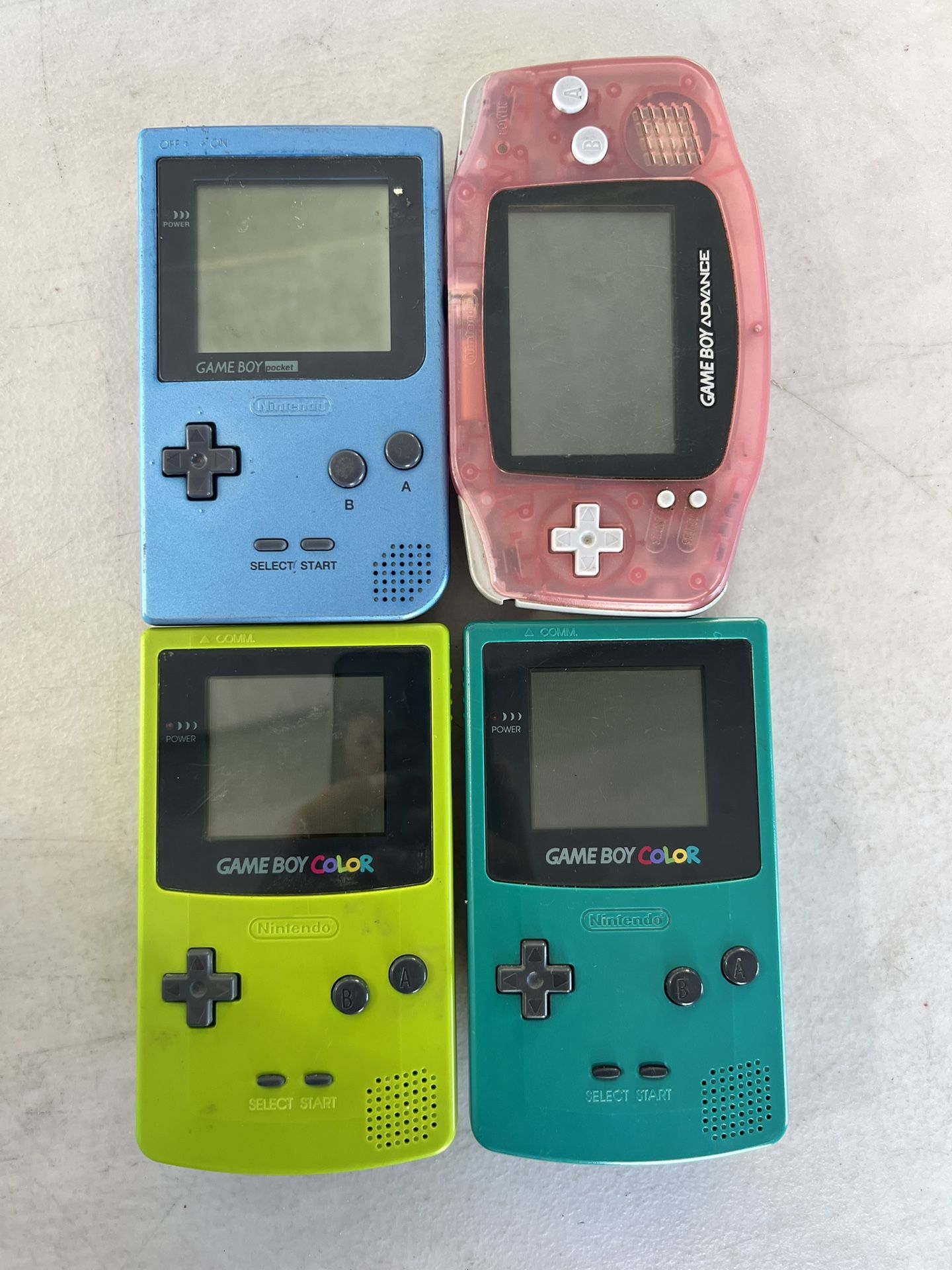 Gameboys Tested And Working
