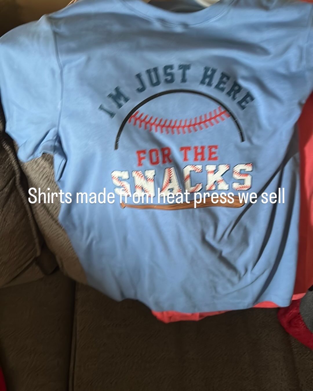 Heat pressed Shirts