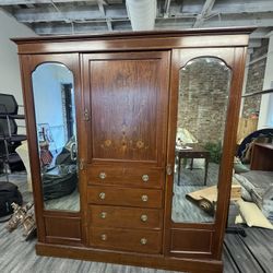 Antique Wardrobe Early 1900s