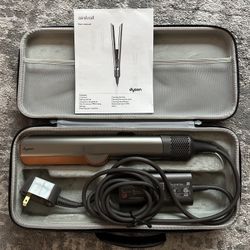Dyson Airstrait Hair Straightener Nickle/Copper, HS06 Wet Dry Blowdryer