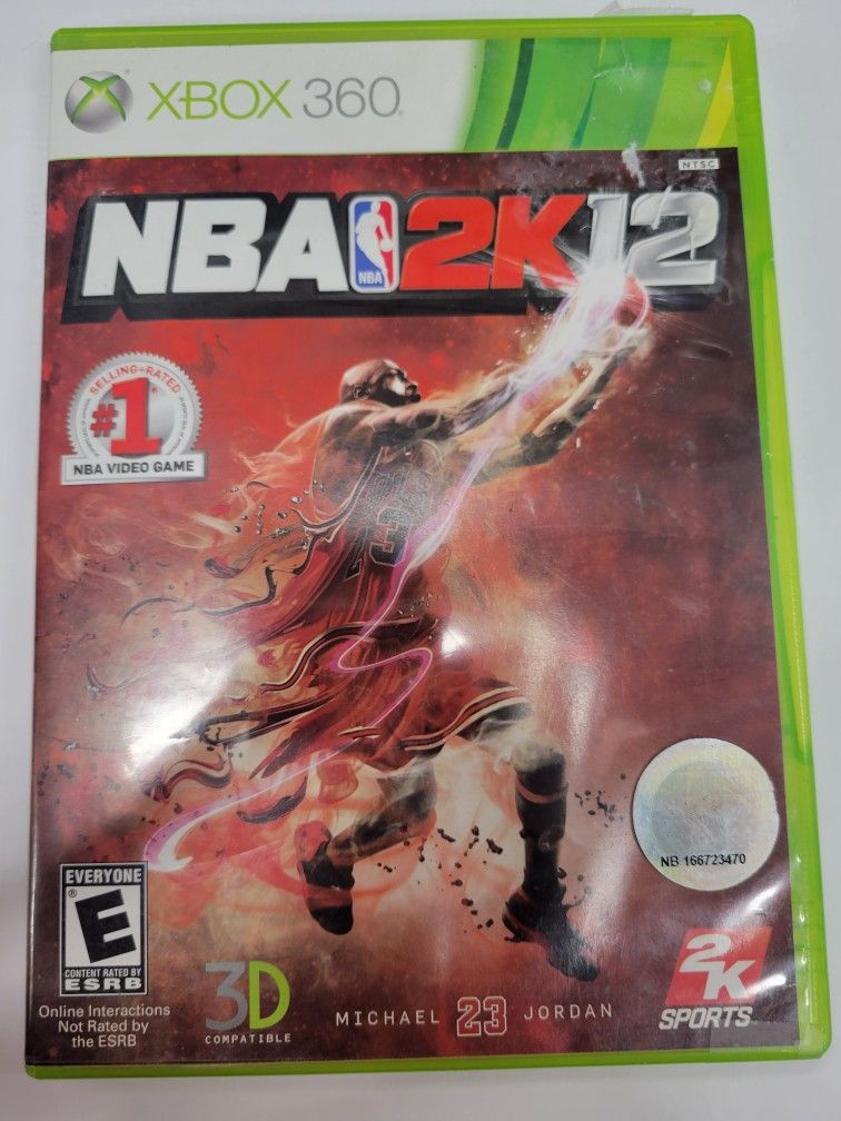 NBA 2k12 Xbox Game