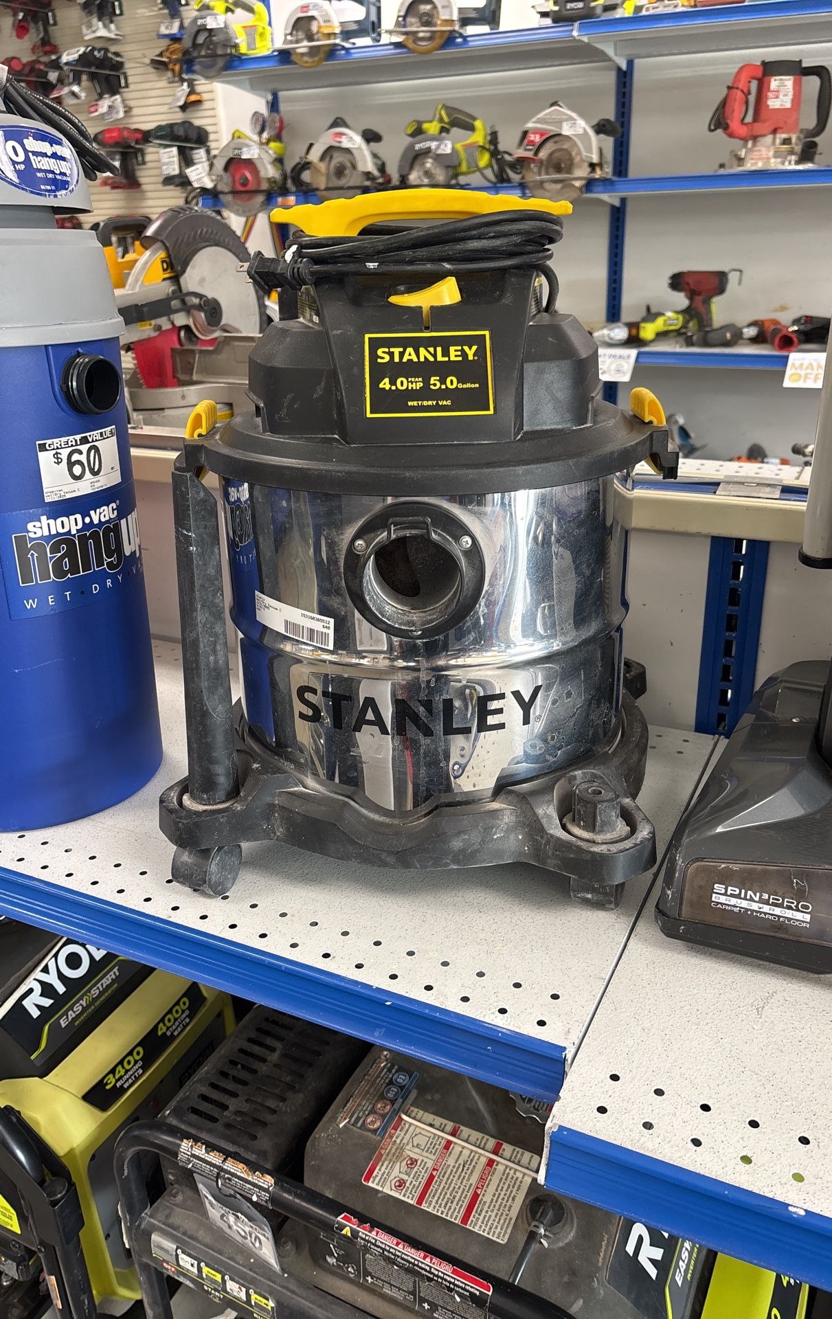 Stanley Shop Vac