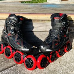 Roces Gymnasium 2.0 Fitness/Recreational inline skate. Size US 8, UK 7, EU 41, CM 25.6