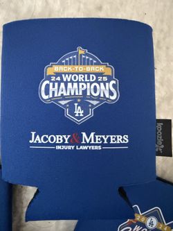 Dodgers World Champions Koozies