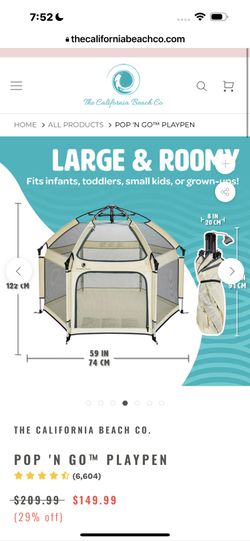 Pop N Go Playpen