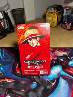 One piece Carrying His Will Sleeved Booster Pack