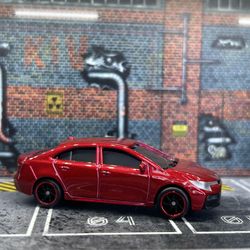 2021 Toyota Corolla Red Metallic Maisto Collection 12419 1/64 Toy Car