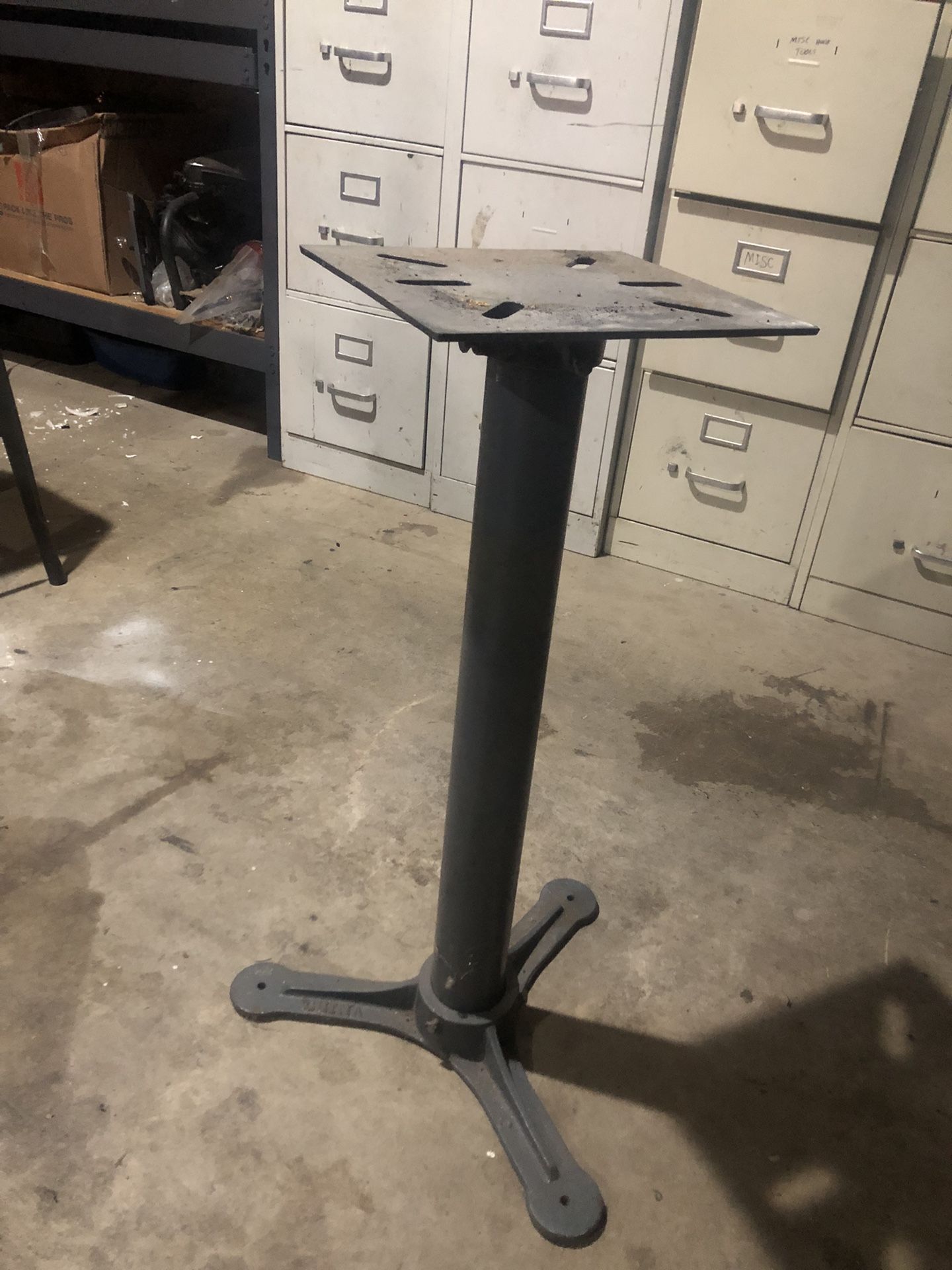 Pedestal For Grinder/Buffer
