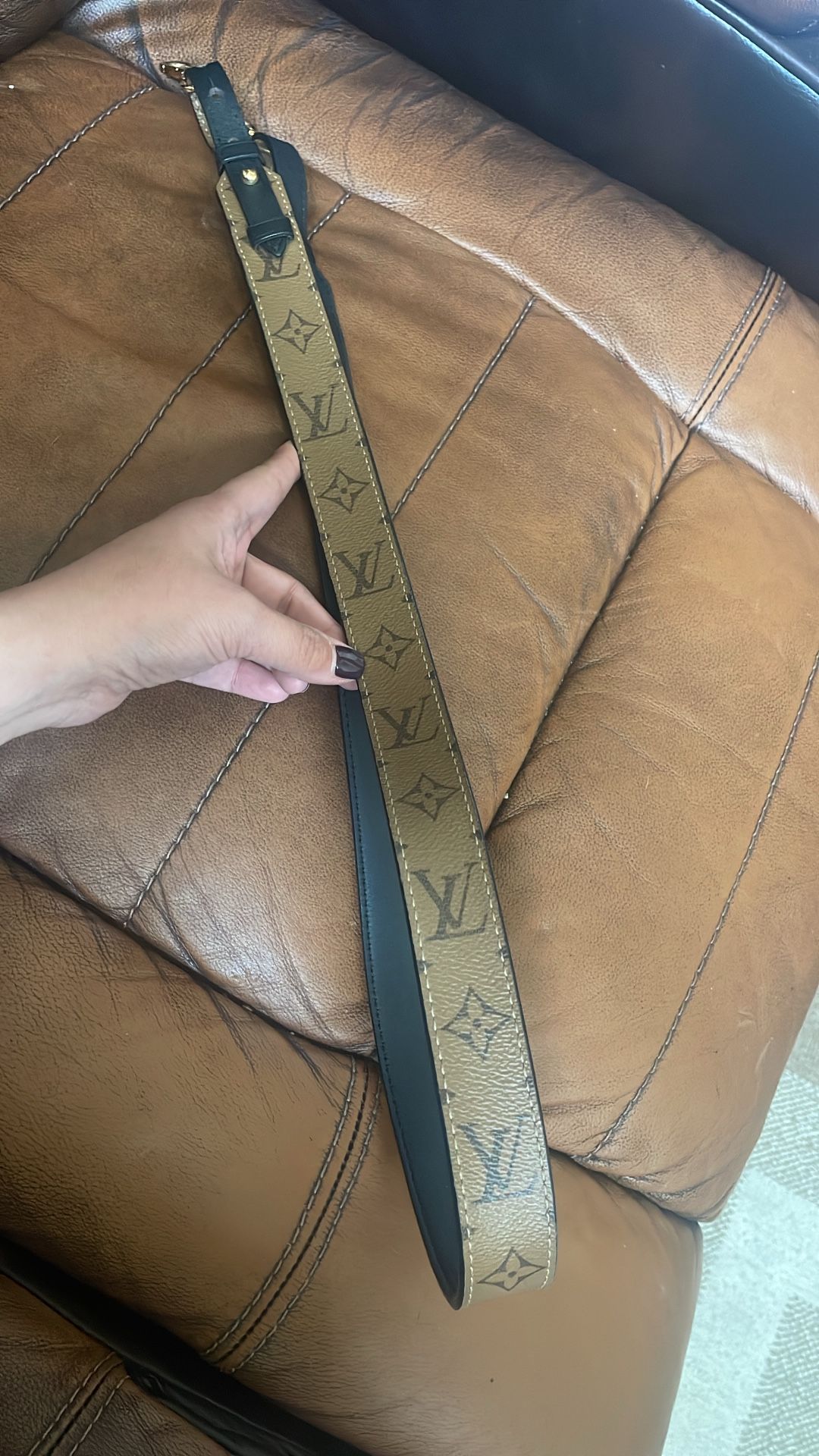 Louis Vuitton reverse XL Bandouliere Strap