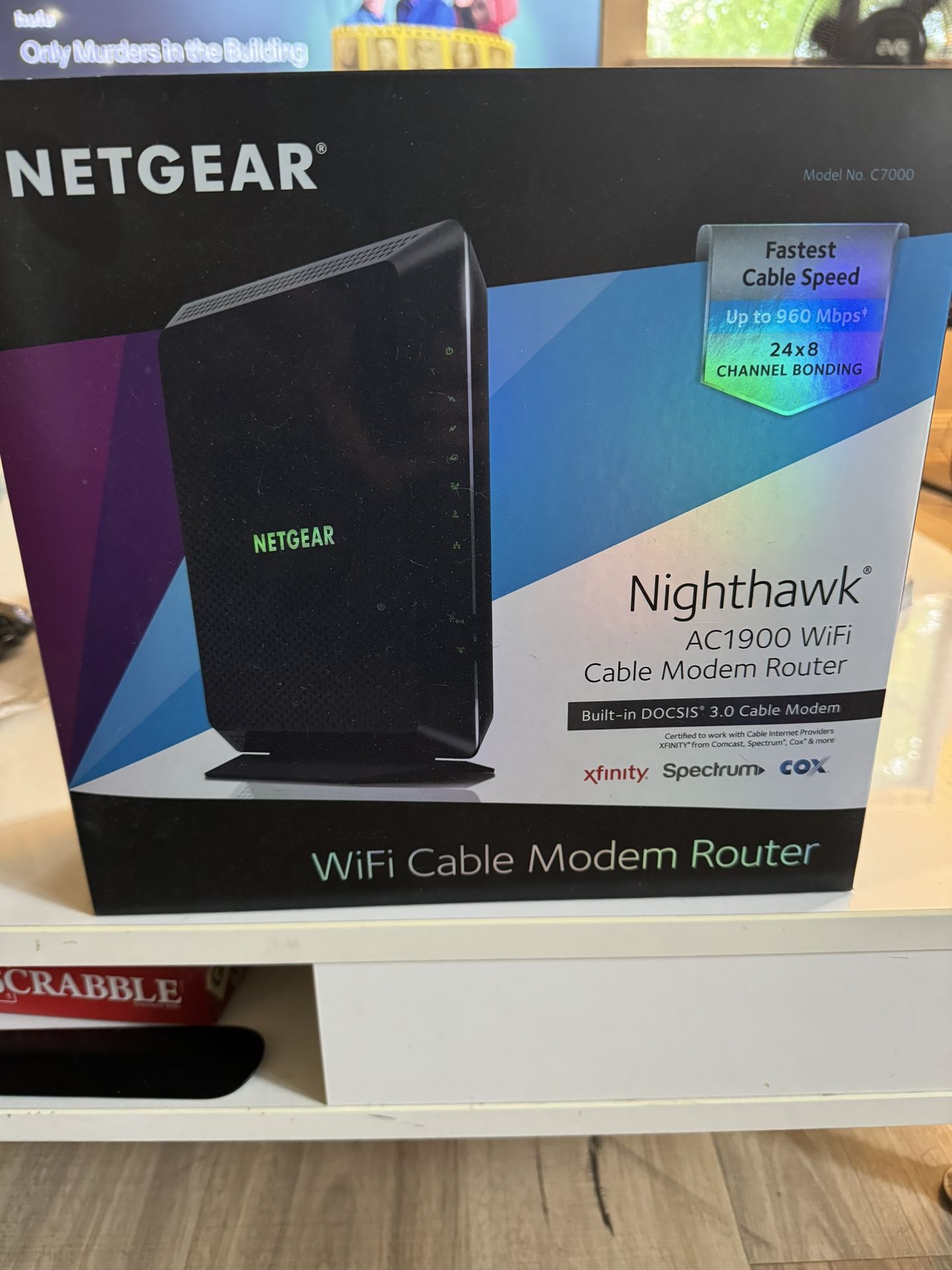 Netgear Nighthawk Ac 1900 WiFi Cable Modem Router