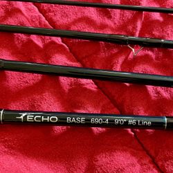 Echo Base Fly Rod 690-4 9ft 6wt