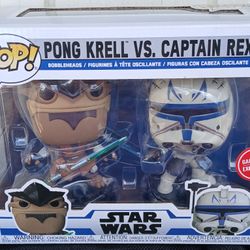 Pop Pong Krell Vs. Captain Rex