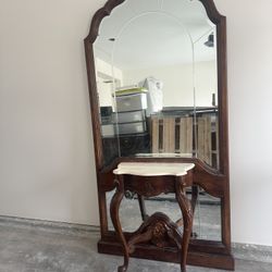 Console Table With Mirror