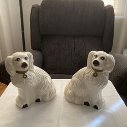 Staffordshire Terrier Figurines 