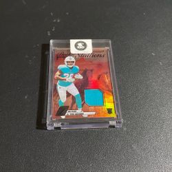 Panini Rookie Stallions DaVon Achane 