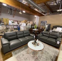 Top Grain Leather Sofa Living Room Furniture