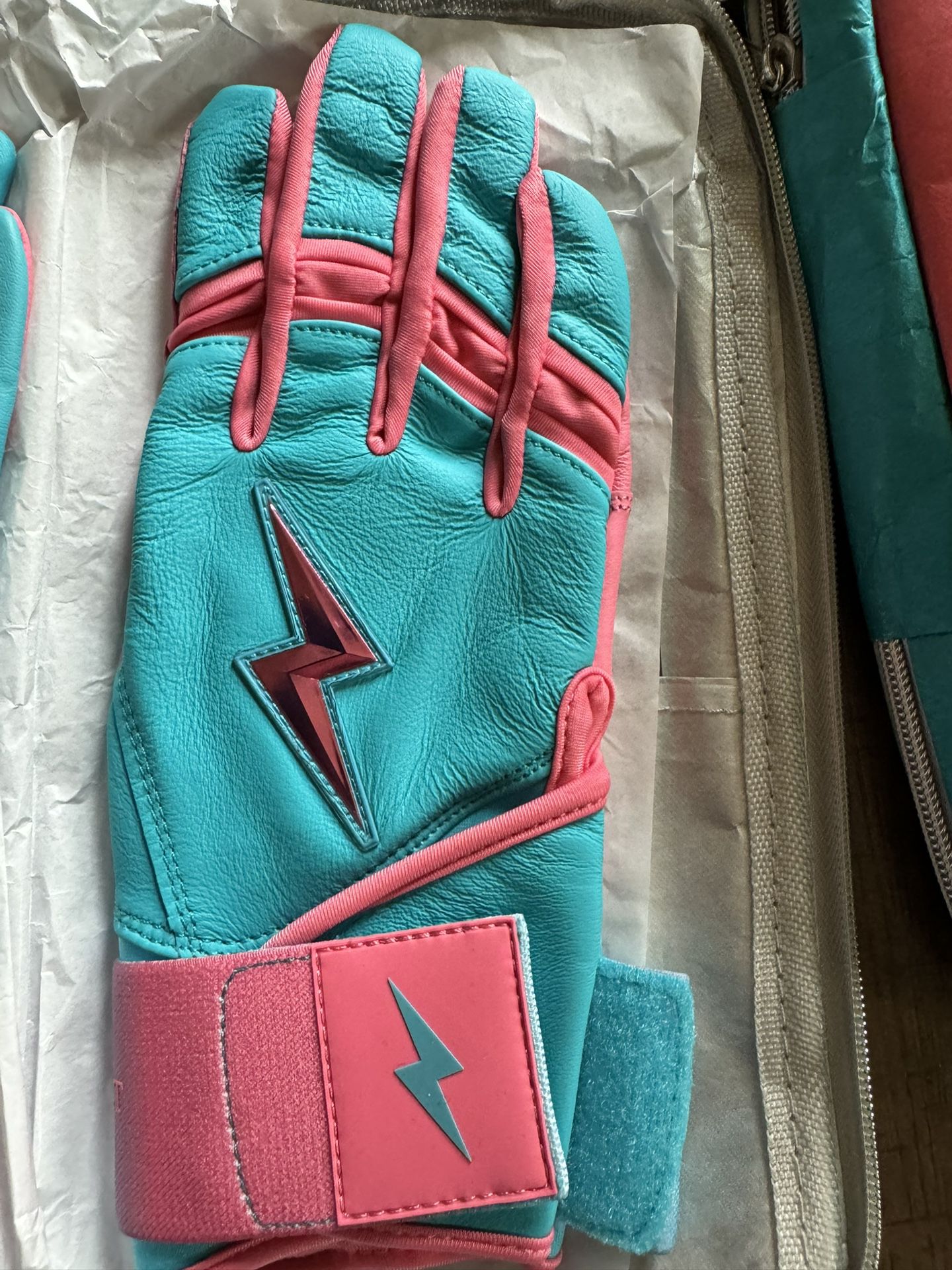 PREMIUM PRO MAX CLARK Series Long Cuff Batting Gloves S M L