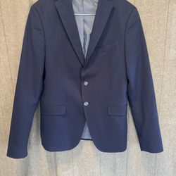 Zara Man Sports coat 36 Navy