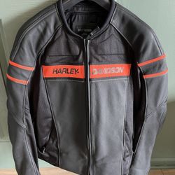 MEN'S HARLEY DAVIDSON BRAWLER LEATHER JACKET