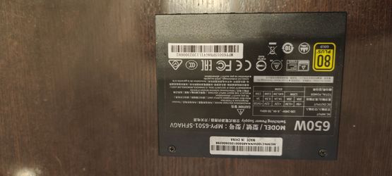Cooler Master V650 Rated Gold Modular PC power supply