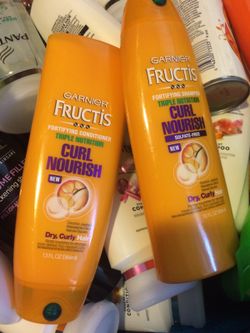Shampoo and conditioner garnier
