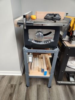 Vintage craftsman table saw with stand