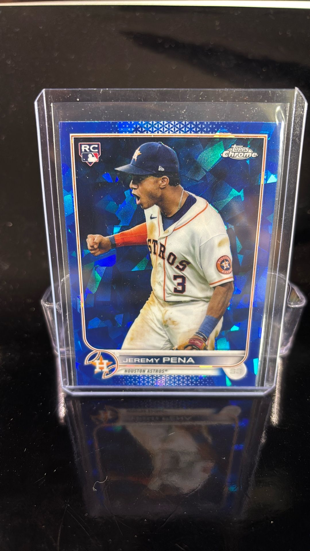 2022 Topps Chrome Sapphire Edition Jeremy Pena #583 Rookie RC