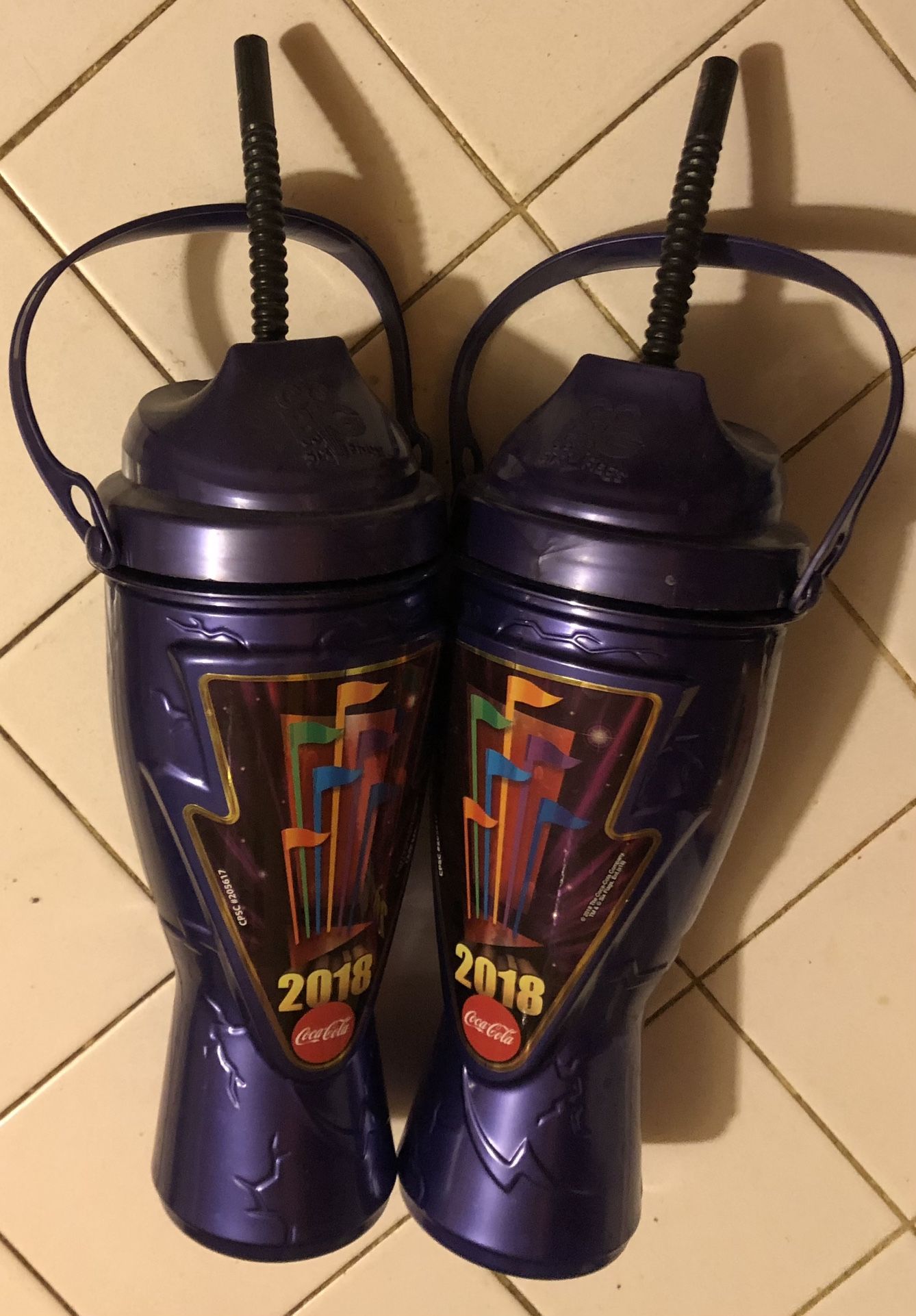 Six Flags Magic Mountain Souvenir Cups