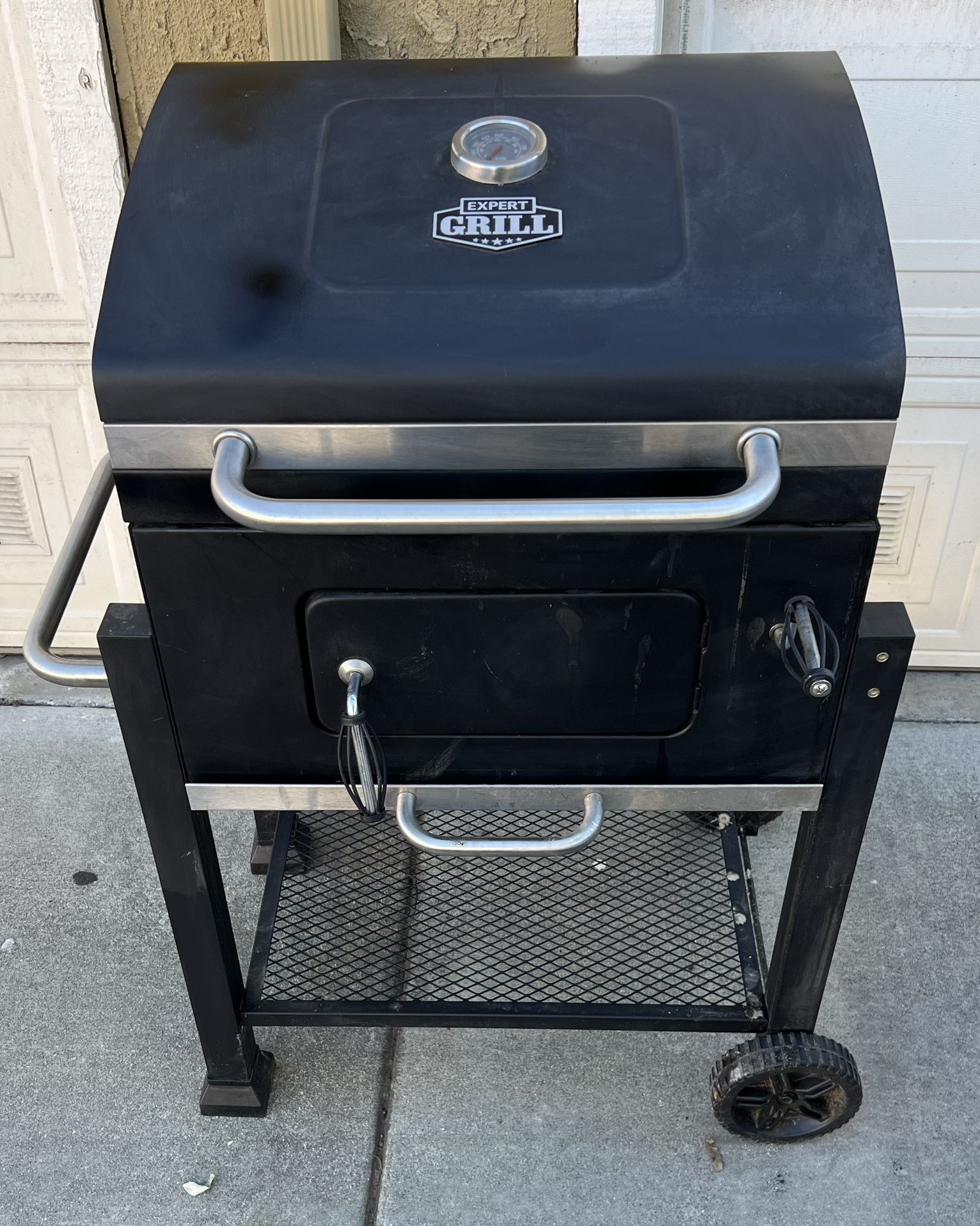 Expert Grill heavy-duty charcoal grill.