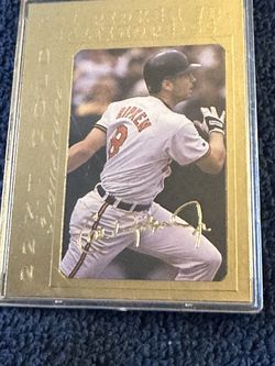 1995 Cal Ripken, Record Consecutive Games Held Previously Lou Gehrig.