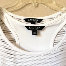Ralph Lauren mesh shirt 2pc set PM  like brand new 