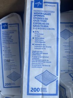 MEDLINE Gauze  And Wound Cleaners Different Sizes And Options