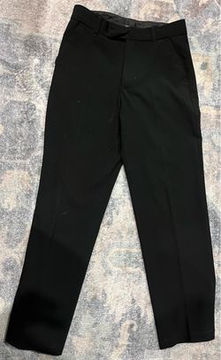 Boys Black Dress Pants -12