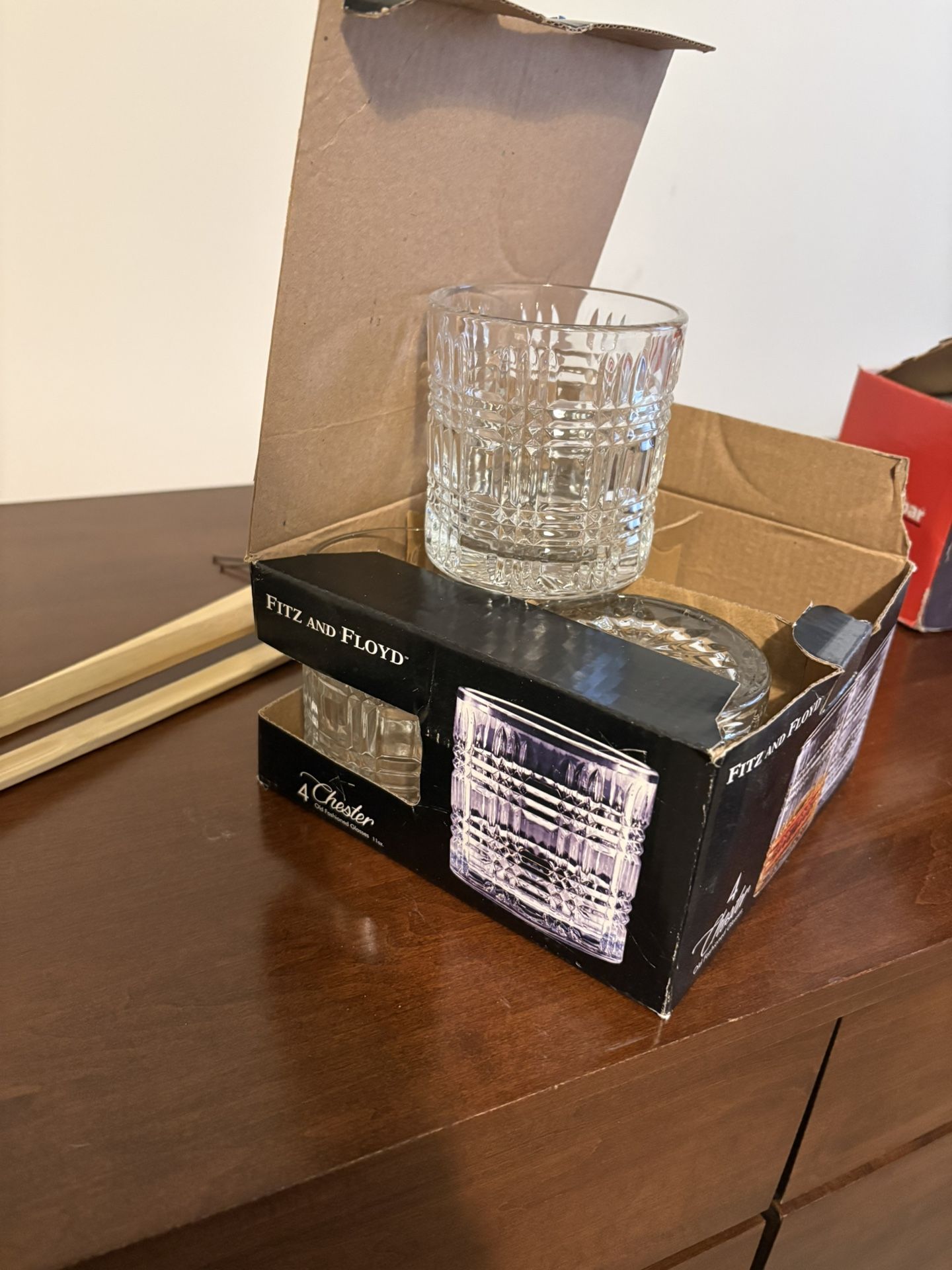 Old Fashion Whiskey Glasses