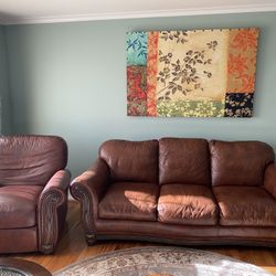 Leather  Living  Room Set