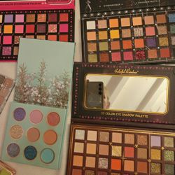 Eyeshadow palettes 10 OF THEM