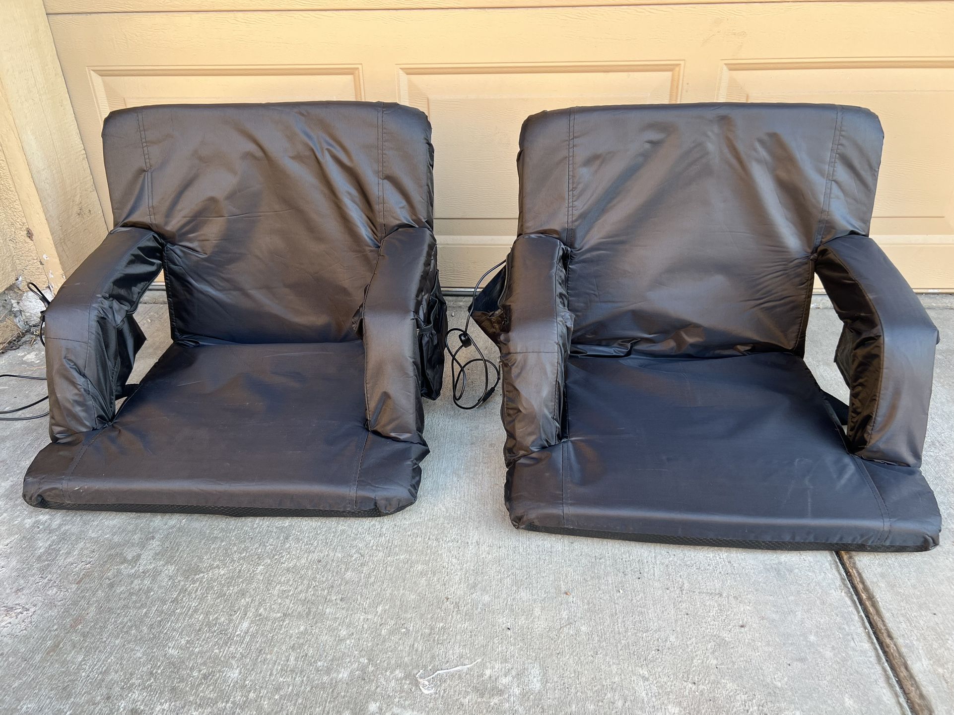 Portable Heated Bleacher Stadium Chairs Perfect For Kids Sports