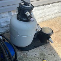 Pump And Sand Filter /For  Use Or Parts 