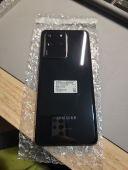 Samsung Galaxy S20 Ultra 5g 128gb Black For Att or Cricket