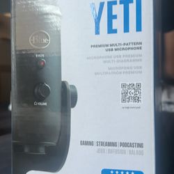 Logitech Blue YETI microphone 