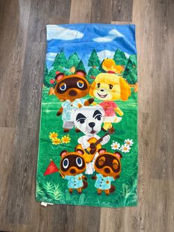 Animal Crossing Beach Towel