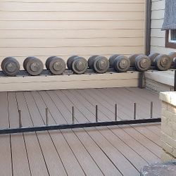 7foot Professional Dumbbell Rack . Dumbbells Not Included.