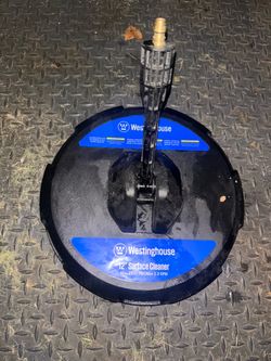 Westinghouse 12in Surface Cleaner Attachment for Pressure Washer, Black/Blue