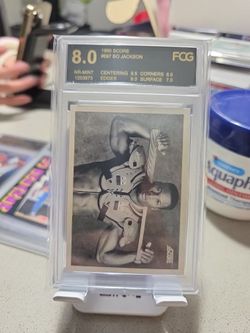 1990 Score Bo Jackson #697 FCG 8.0 Graded Card