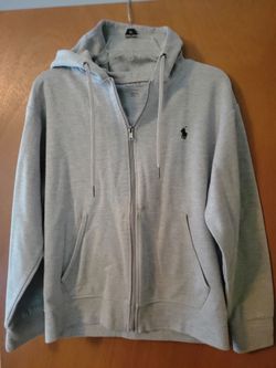 Polo Zip up Hoodie size S