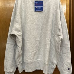 Brand New Champion Reverse Weave Crewneck Sweat Men’s Medium NOT Stussy Supreme TNF Nike Adidas