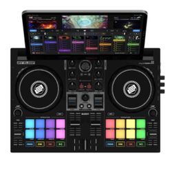 Reloop BUDDY Compact 2-Channel DJ Controller for iOS/iPAD, Android Mac and Pc