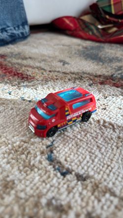 Small toy fire truck