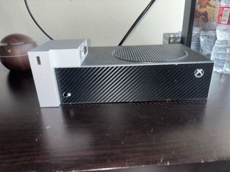 Xbox One X Console with Carbon Fiber Skin