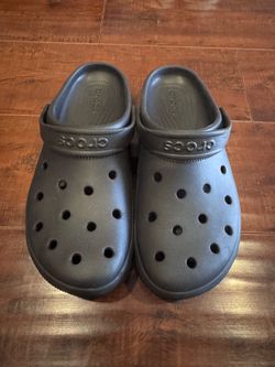Black Crocs - Size 12